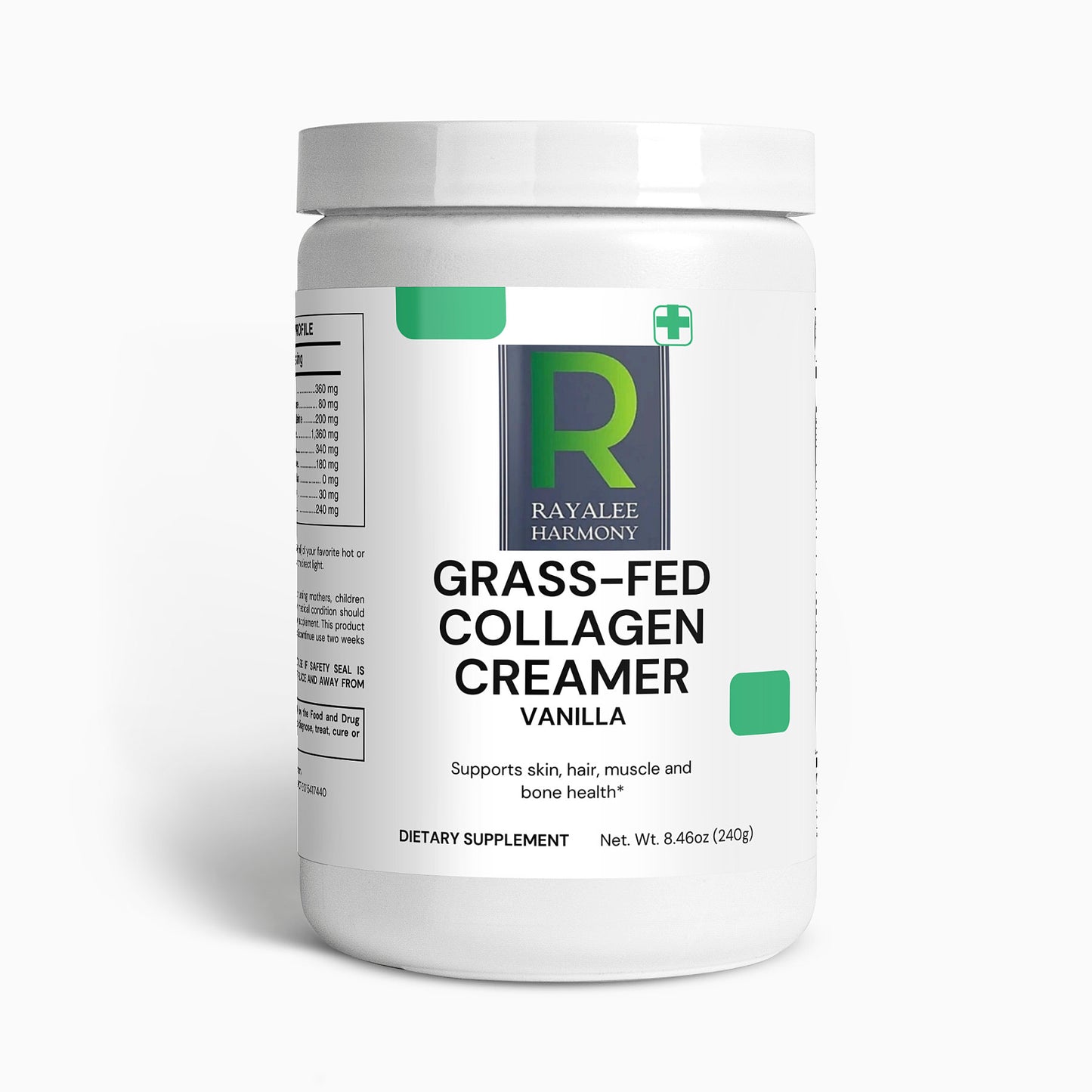 Grass-Fed Collagen Creamer (Vanilla)