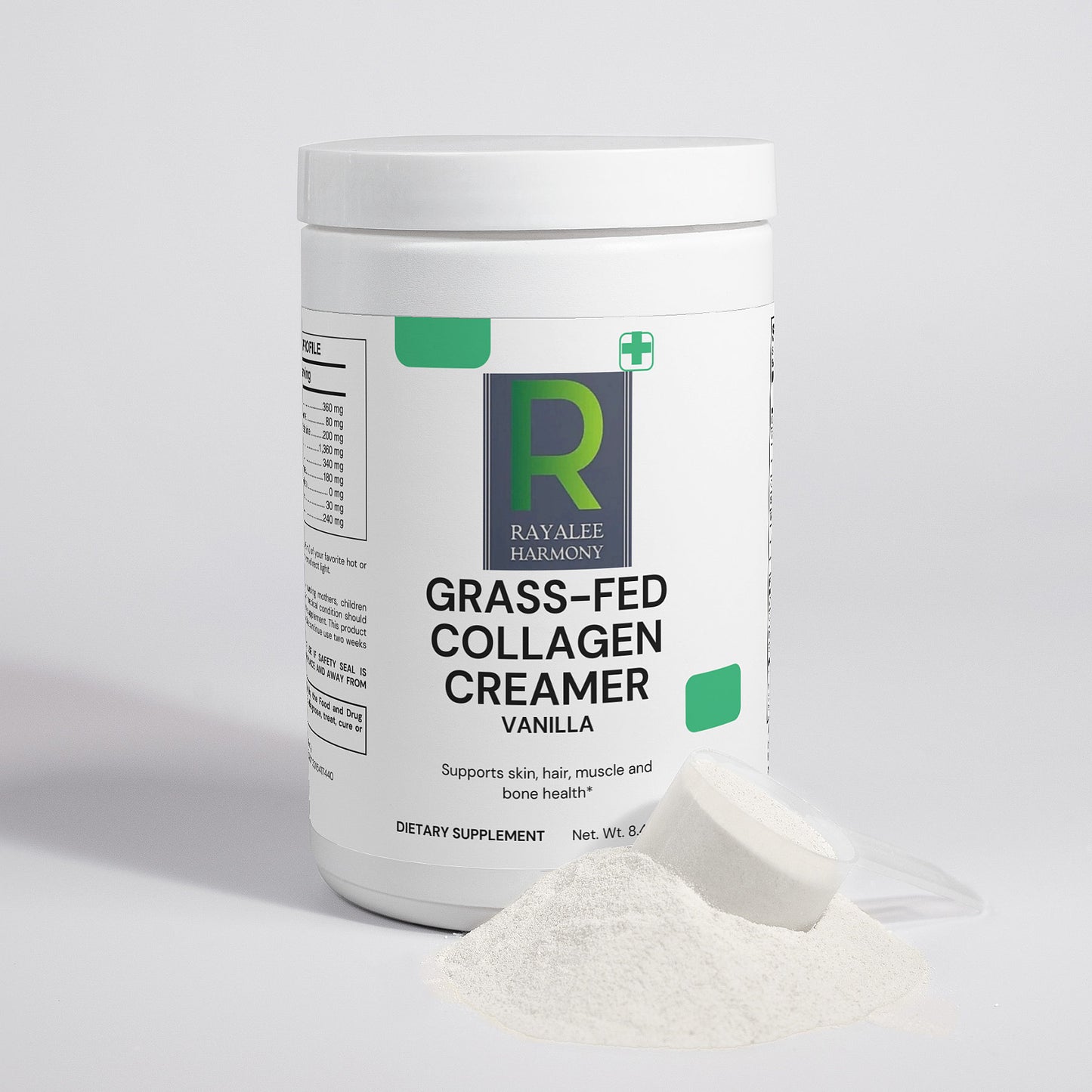 Grass-Fed Collagen Creamer (Vanilla)