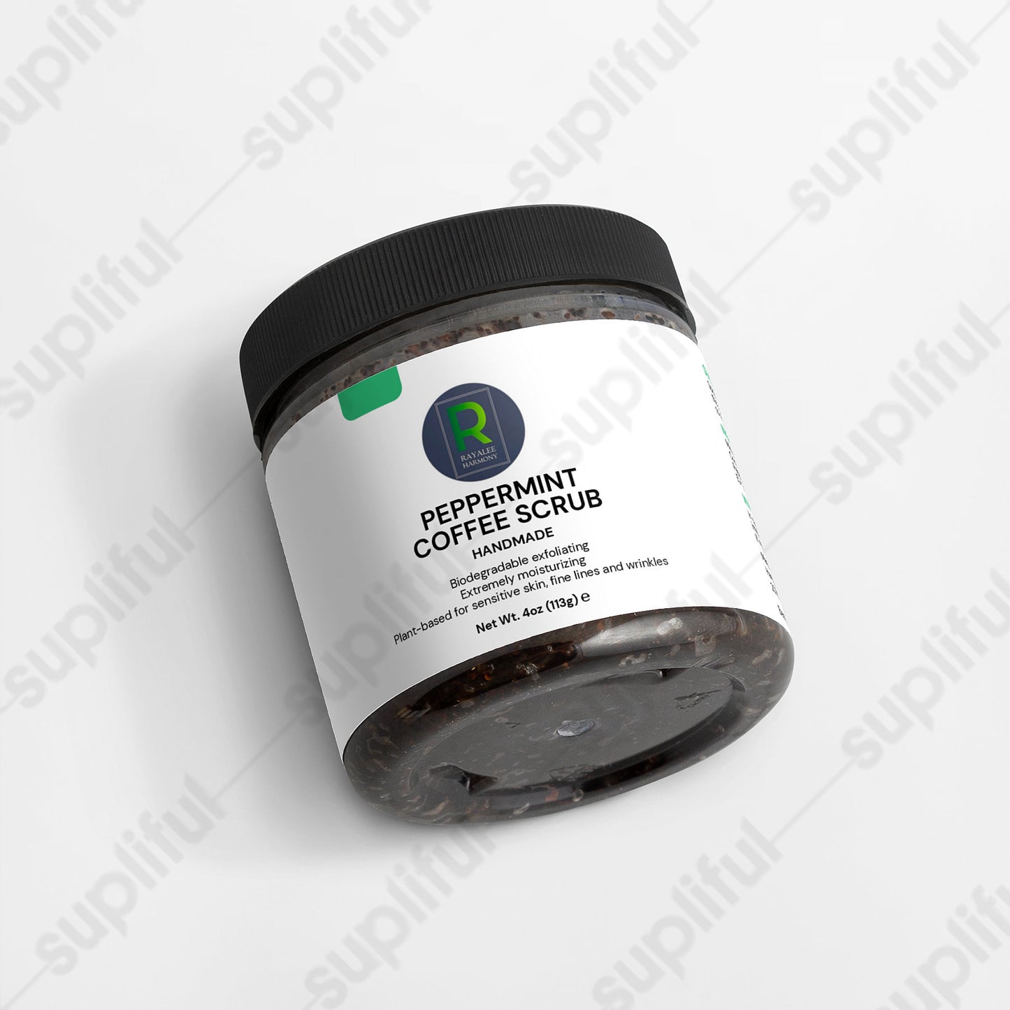 Peppermint Coffee Scrub