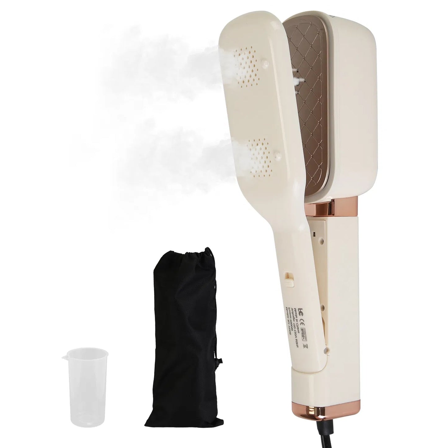 Steam Iron Press 3 In 1 Travel Steamer For Clothes With Flip Head Portable Handheld Flat Iron 1000W Wrinkles Remover Wet And Dry Ironing Garment Steamer 20S Fast Heat Up GPCT5460