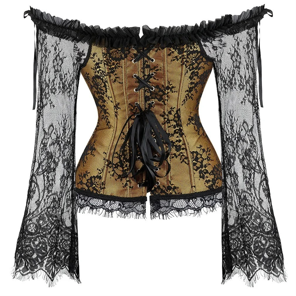 Luxury Women's Lace Long Sleeve Top