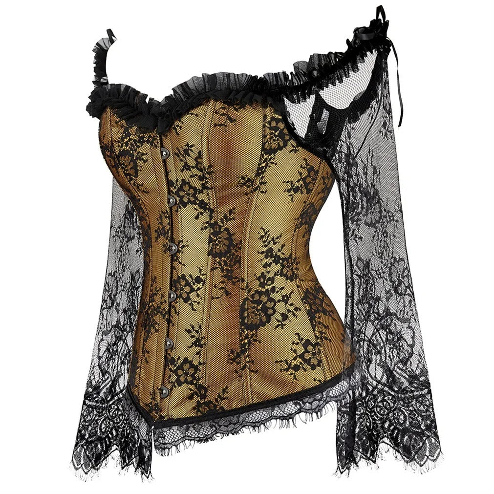 Luxury Women's Lace Long Sleeve Top